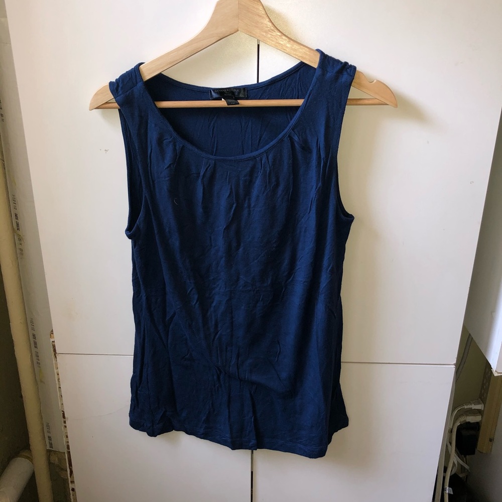 Banana republic blue sleeveless top/shirt